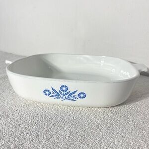 Vintage Corningware Blue Cornflower 10” Casserole Dish